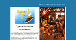 Desktop Screenshot of cosevecchie.it